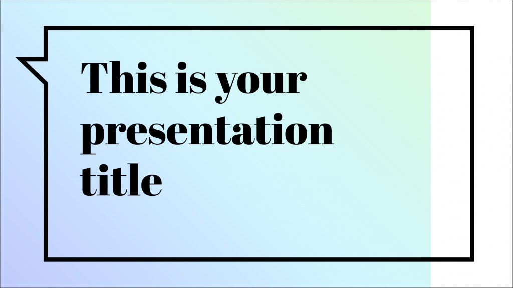 Google Slides Templates